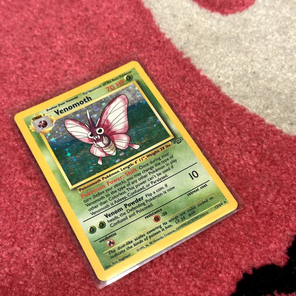 Venomoth #13 – Pokémon Jungle – Holo – As Pictured